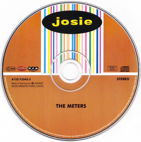 The Meters - The Meters | Warner Strategic Marketing United Kingdom (8122-73543-2) - 3 The Meters - The Meters | Warner Strategic Marketing United Kingdom (8122-73543-2) - 3