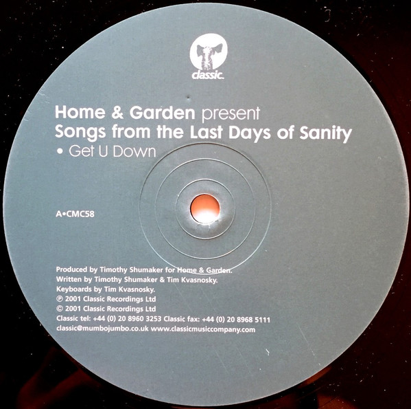 Home & Garden - Songs From The Last Days Of Sanity | Classic (CMC58) - 3 Home & Garden - Songs From The Last Days Of Sanity | Classic (CMC58) - 3