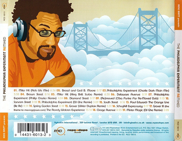 King Britt Presents The Philadelphia Experiment - Remixed | Rykodisc (RCD 16013) - 2