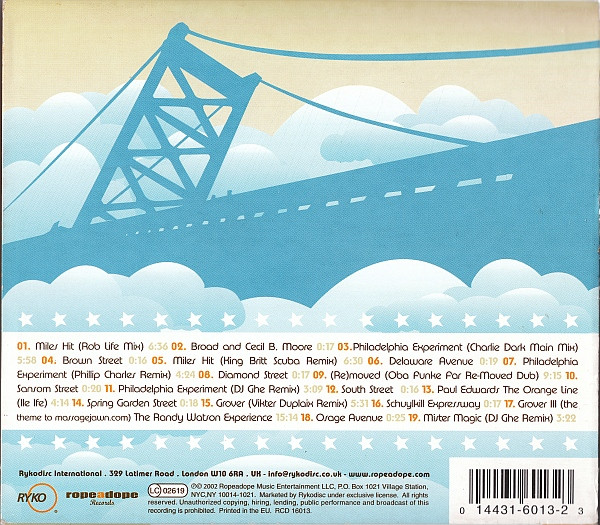 King Britt Presents The Philadelphia Experiment - Remixed | Rykodisc (RCD 16013) - 4