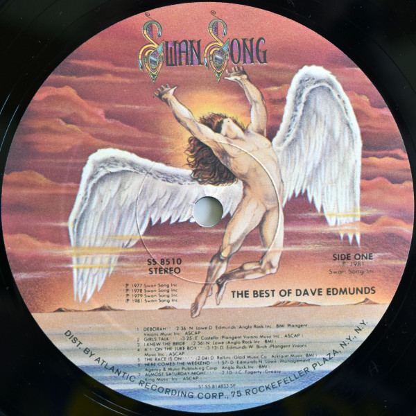 Dave Edmunds - The Best Of Dave Edmunds | Swan Song (SS 8510) - 3 Dave Edmunds - The Best Of Dave Edmunds | Swan Song (SS 8510) - 3