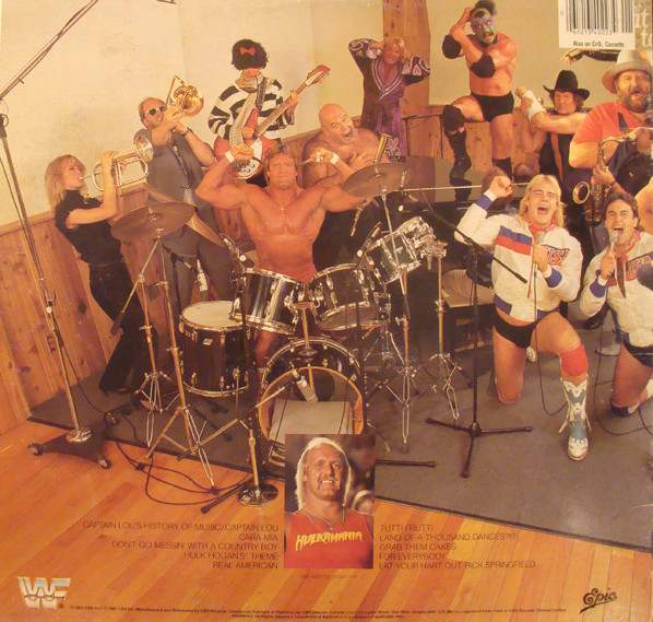Various - The Wrestling Album | Epic (FE 40223) - 2 Various - The Wrestling Album | Epic (FE 40223) - 2