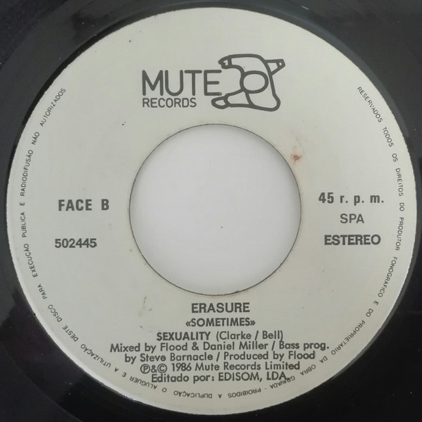Erasure - Sometimes | Mute (502445) - 4