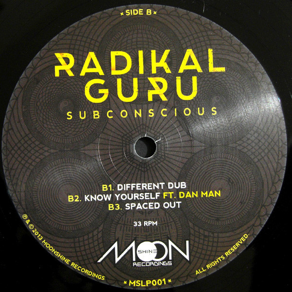 Radikal Guru - Subconscious | Moonshine Recordings (MSLP001) - 4