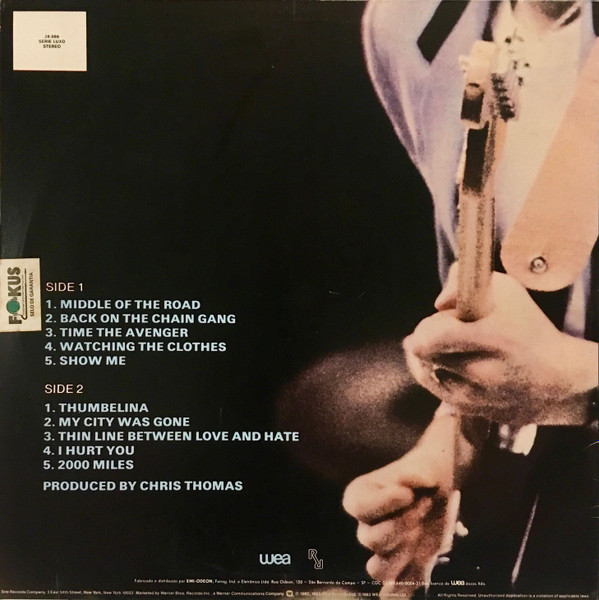 The Pretenders - Learning To Crawl | WEA (28.088) - 3