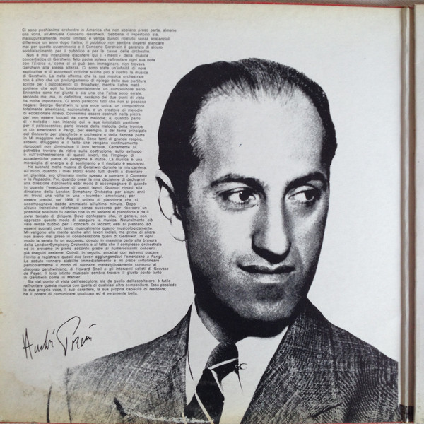 George Gershwin - London Symphony Orchestra . André Previn - Rhapsodia In Blu - Concerto In Fa - Un Americano A Parigi | La Voce Del Padrone (3C 065-02199) - 2 George Gershwin - London Symphony Orchestra . André Previn - Rhapsodia In Blu - Concerto In Fa - Un Americano A Parigi | La Voce Del Padrone (3C 065-02199) - 2