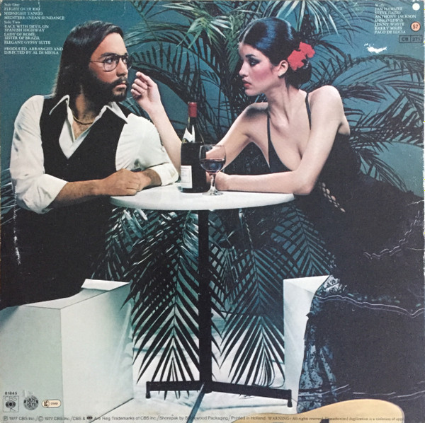 Al Di Meola - Elegant Gypsy | CBS (CBS 81845) - 2 Al Di Meola - Elegant Gypsy | CBS (CBS 81845) - 2