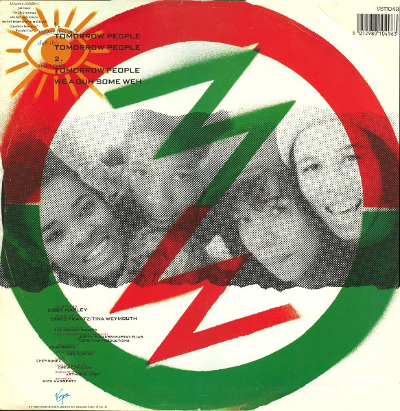 Ziggy Marley And The Melody Makers - Tomorrow People | Virgin (VST 1049) - 3