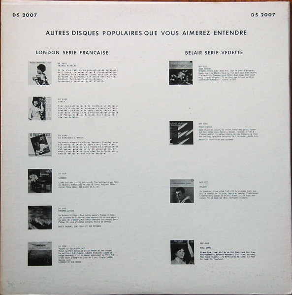 Ensemble Des Texas Riders - Les Plus Belles Mélodies Du Far West | London Records (DS 2007) - 2
