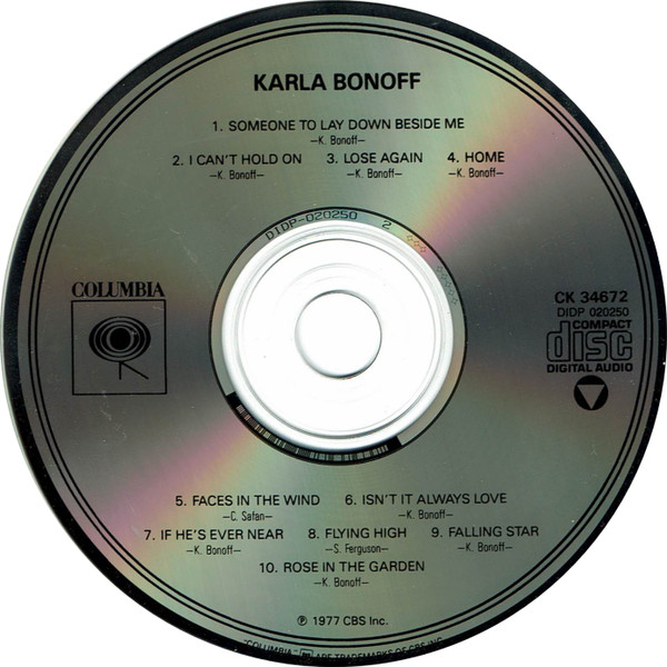 Karla Bonoff - Karla Bonoff | Columbia (CK 34672) - 3
