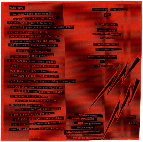 Subtonix - Too Cool For School | Vida Loca Records (V.L.R. 77-1) - 3