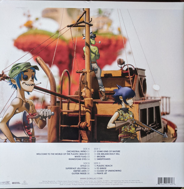 Gorillaz - Plastic Beach | Warner Records (603497911608) - 2