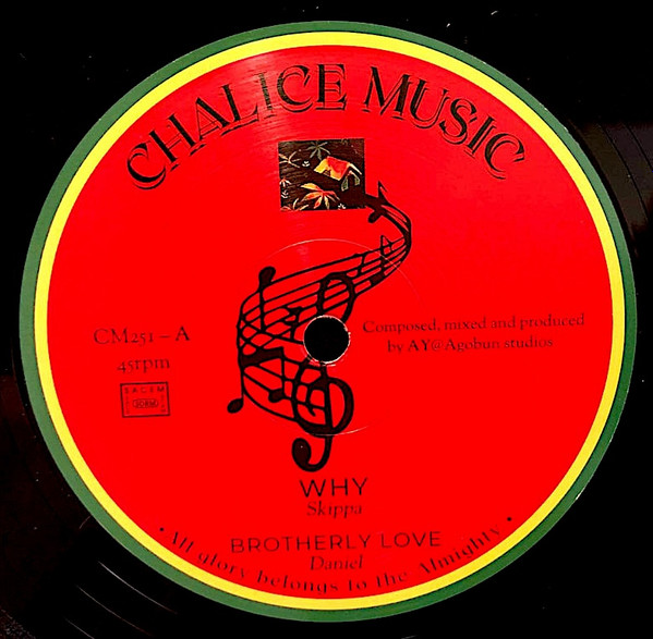 Skippa - Why / Stormy Night | Chalice Music (CM251) - main Skippa - Why / Stormy Night | Chalice Music (CM251) - main
