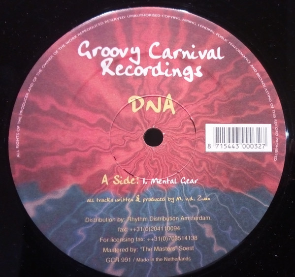 DNA - Mental Gear | Groovy Carnival Recordings (GCR 991) - main DNA - Mental Gear | Groovy Carnival Recordings (GCR 991) - main