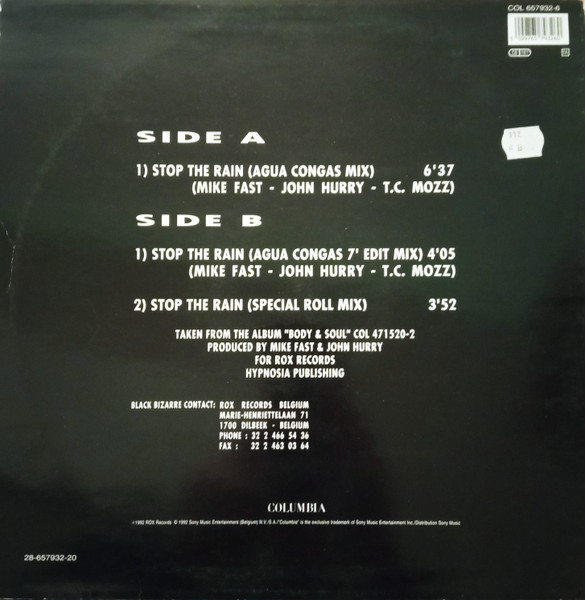 Black Bizarre - Stop The Rain | Columbia (COL 657932-6) - 2