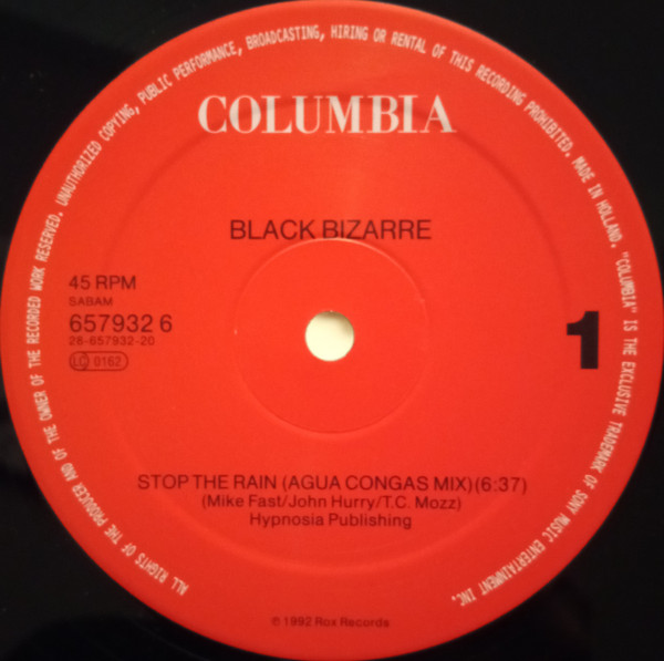 Black Bizarre - Stop The Rain | Columbia (COL 657932-6) - 3