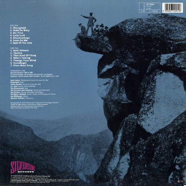 J.J. Cale - Travel-Log | Silvertone Records (ZL74291)