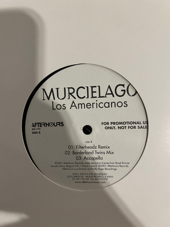 Murcielago - Los Americanos | Afterhours (AH-175) - 2