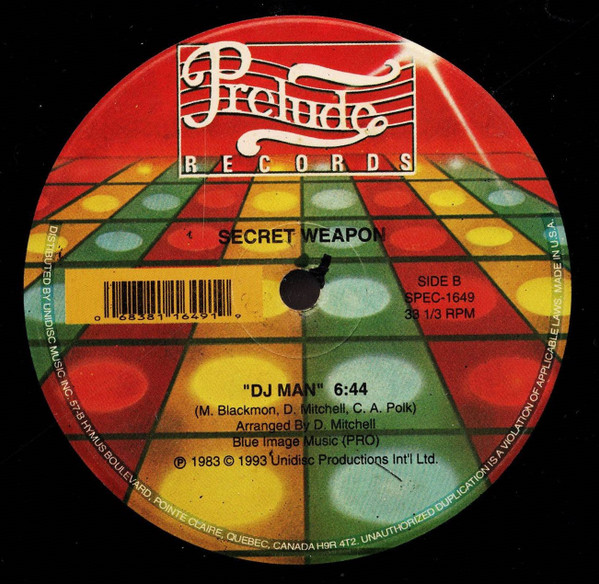 Secret Weapon - Must Be The Music | Prelude Records (SPEC-1649) - 2 Secret Weapon - Must Be The Music | Prelude Records (SPEC-1649) - 2