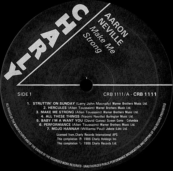 Aaron Neville - Make Me Strong | Charly R&B (CRB 1111) - 2 Aaron Neville - Make Me Strong | Charly R&B (CRB 1111) - 2
