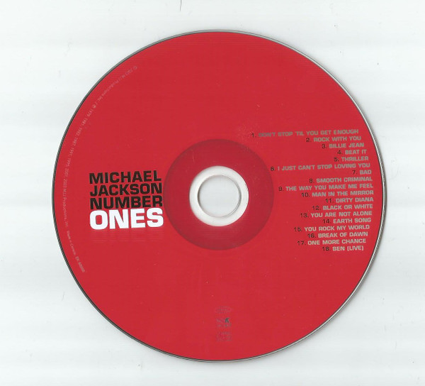 Michael Jackson - Number Ones [CD] | Epic (EK 88998) - 3