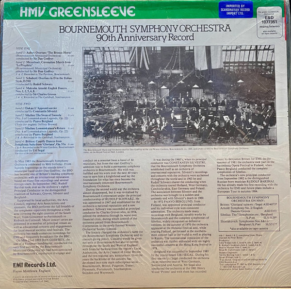 90th Anniversary Record