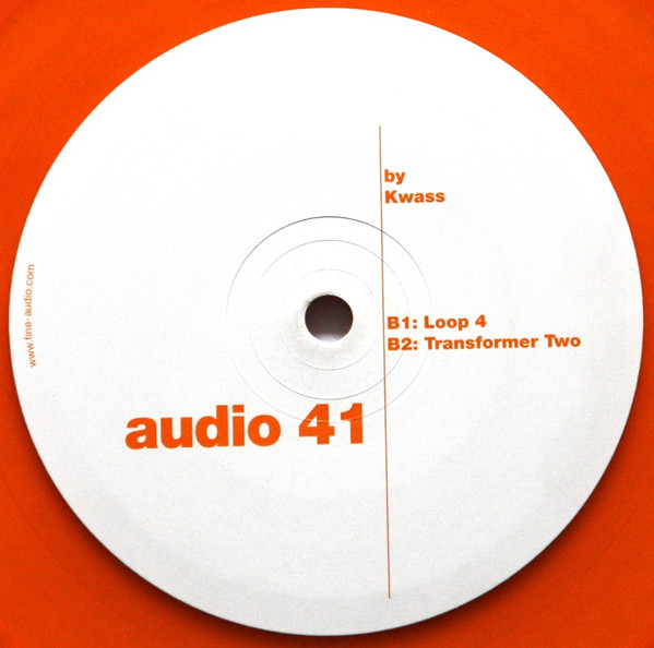 Kwass - Transformer EP | Fine Audio Recordings (audio 41) - 2