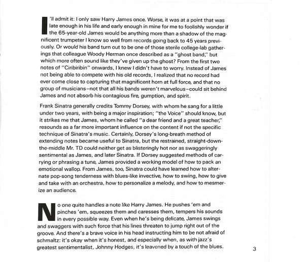 Harry James - Best Of Big Bands | Columbia (CK 45341) - 4