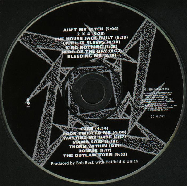 Metallica - Load [CD] | Elektra (CD 61923) - 4