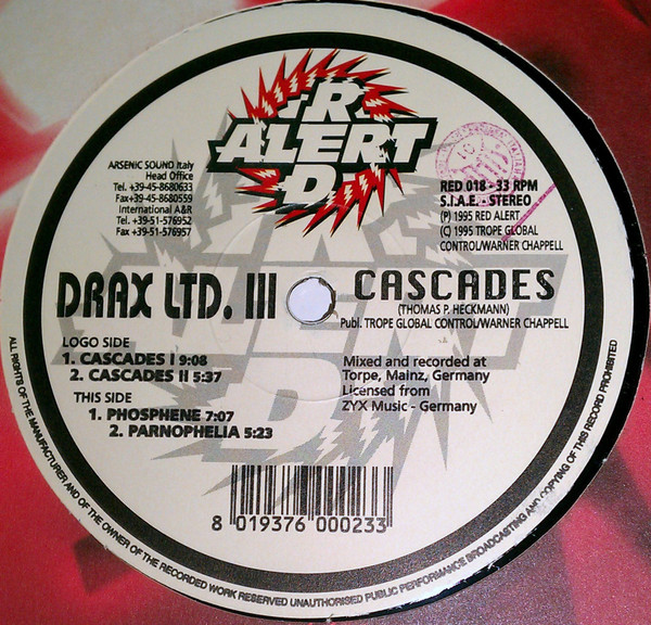 Drax - Cascades | Red Alert (RED 018) - 2