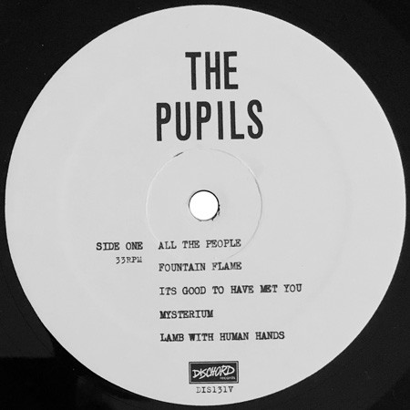 The Pupils - The Pupils | Dischord Records (DIS131V) - 3