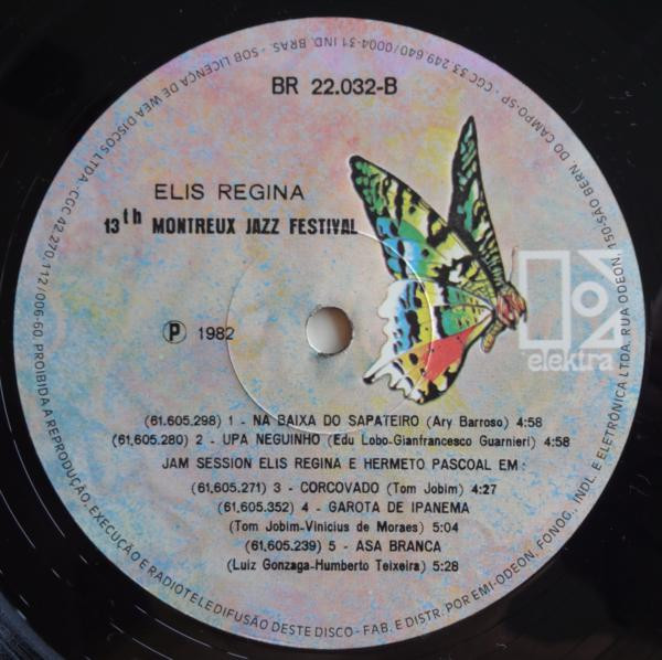 Elis Regina - 13th Montreux Jazz Festival | Elektra (BR 22.032) - 4