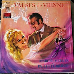 Marcel Merkes - Paulette Merval - Valses De Vienne | CBS (S 63 905) - 2