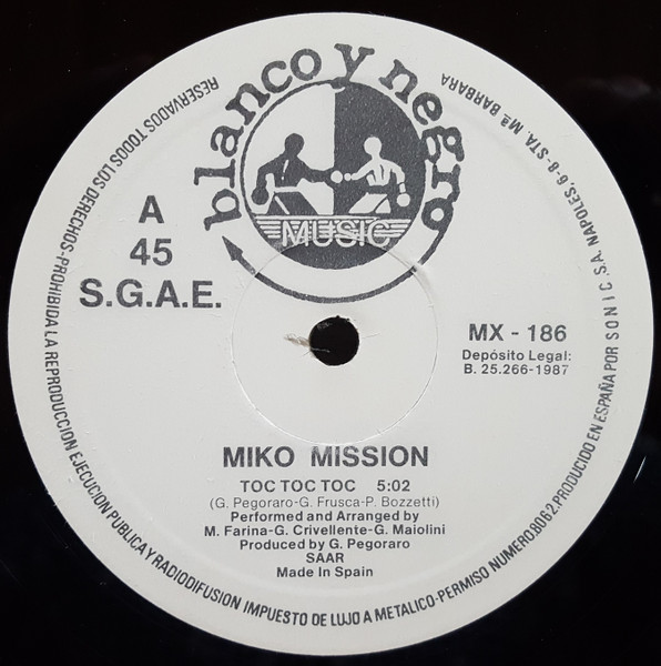 Miko Mission - Toc Toc Toc | Blanco Y Negro (MX - 186) - 3
