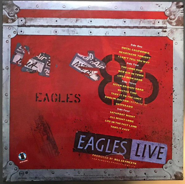 Eagles - Eagles Live | Asylum Records (ASY 62032) - 3