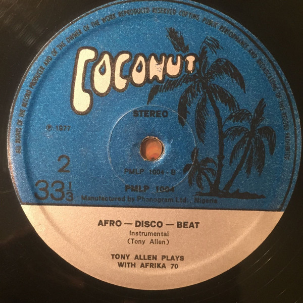 Tony Allen Plays With Africa 70 - Progress | Coconut (PMLP 1004) - 4