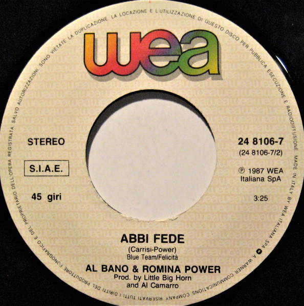 Al Bano & Romina Power - Libertà | WEA (24 8106-7) - 4