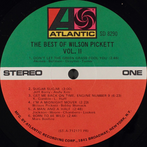 Wilson Pickett - The Best Of Wilson Pickett Vol. II | Atlantic (SD 8290) - 3