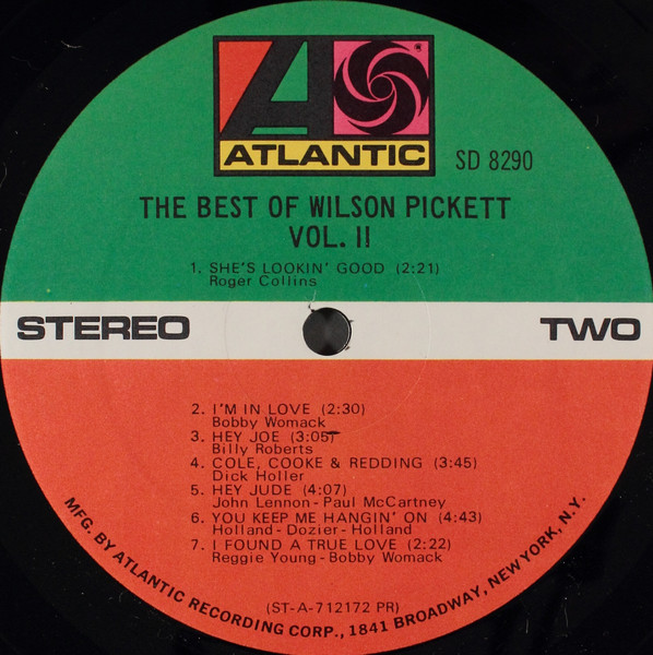 Wilson Pickett - The Best Of Wilson Pickett Vol. II | Atlantic (SD 8290) - 4