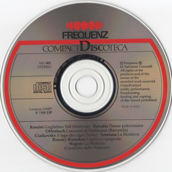 Various - Rossini / Borodin / Offenbach / Ciaikovsky / Smentana / Rimsky-Korsakov / Wagner | Frequenz (041-002) - 3 Various - Rossini / Borodin / Offenbach / Ciaikovsky / Smentana / Rimsky-Korsakov / Wagner | Frequenz (041-002) - 3