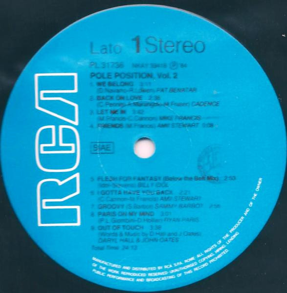 Various - Pole Position 2 | RCA (PL 31736) - 2 Various - Pole Position 2 | RCA (PL 31736) - 2