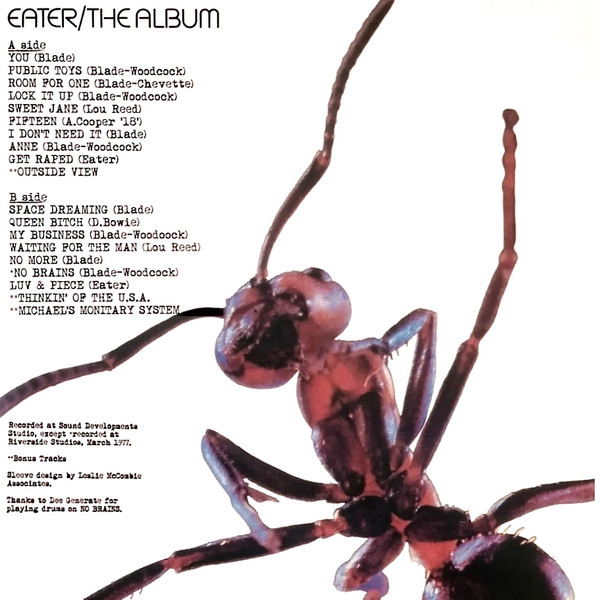 Eater - The Album | Radiation Reissues (RRS101) - 3 Eater - The Album | Radiation Reissues (RRS101) - 3