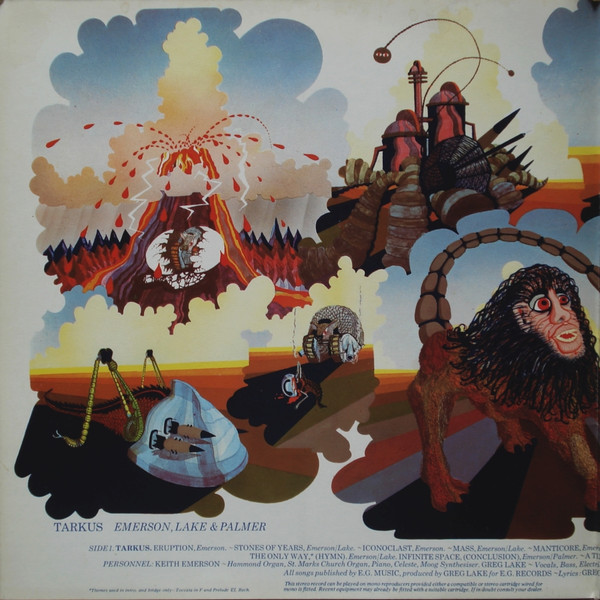 Emerson, Lake & Palmer - Tarkus | Manticore (43504) - 2