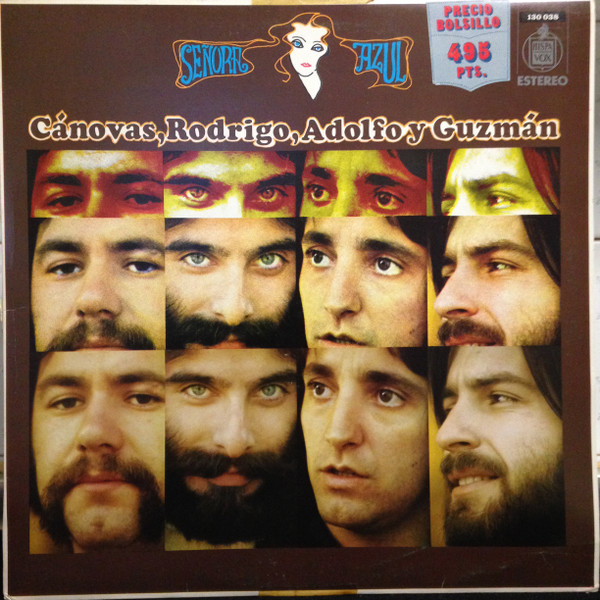 Cánovas, Rodrigo, Adolfo Y Guzmán - Señora Azul | Hispavox (130 038) - main