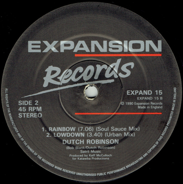 Dutch Robinson - Lowdown | Expansion (EXPAND 15) - 2