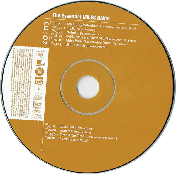 Miles Davis - The Essential Miles Davis | Columbia (STVCD119) - 4 Miles Davis - The Essential Miles Davis | Columbia (STVCD119) - 4