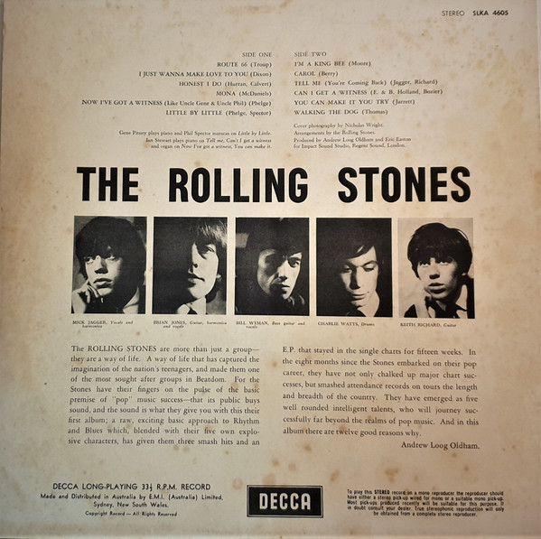 The Rolling Stones - The Rolling Stones | Decca (SLKA-4605) - 2 The Rolling Stones - The Rolling Stones | Decca (SLKA-4605) - 2