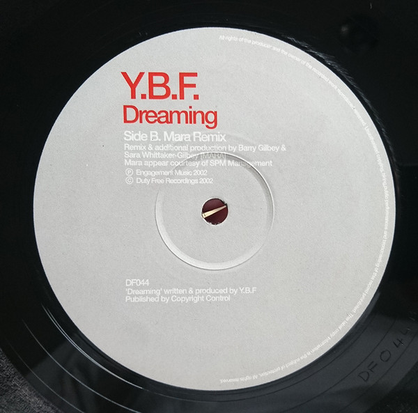 YBF - Dreaming | Duty Free Recordings (DF 044) - 2