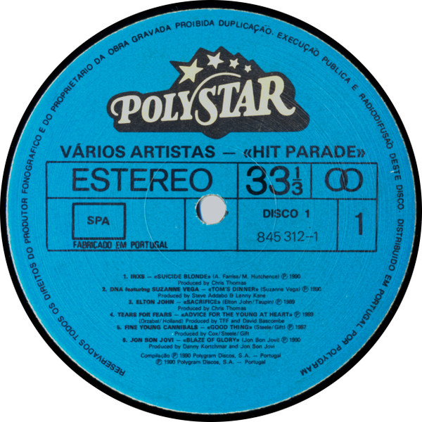 Various - Hit Parade | Polystar (845 312-1) - 4