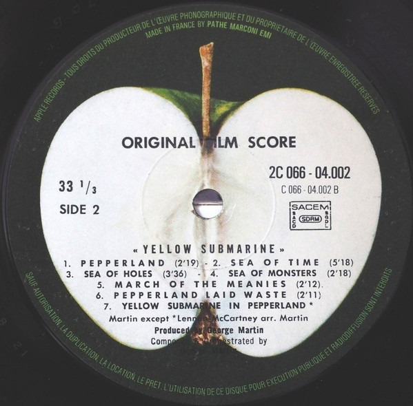 The Beatles - Yellow Submarine | Apple Records (2 C066 -04002) - 4 The Beatles - Yellow Submarine | Apple Records (2 C066 -04002) - 4